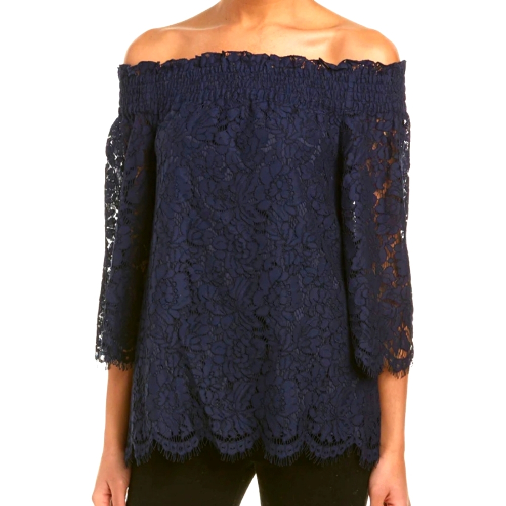 Rachel Zoe - Off the shoulder lace top